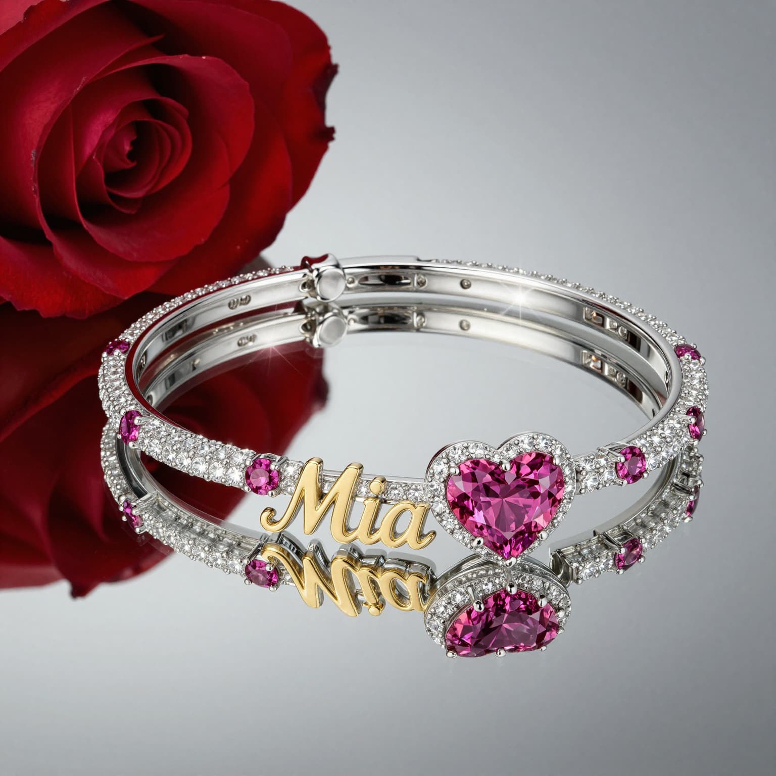 Mia - Ruby Heart Jewelry