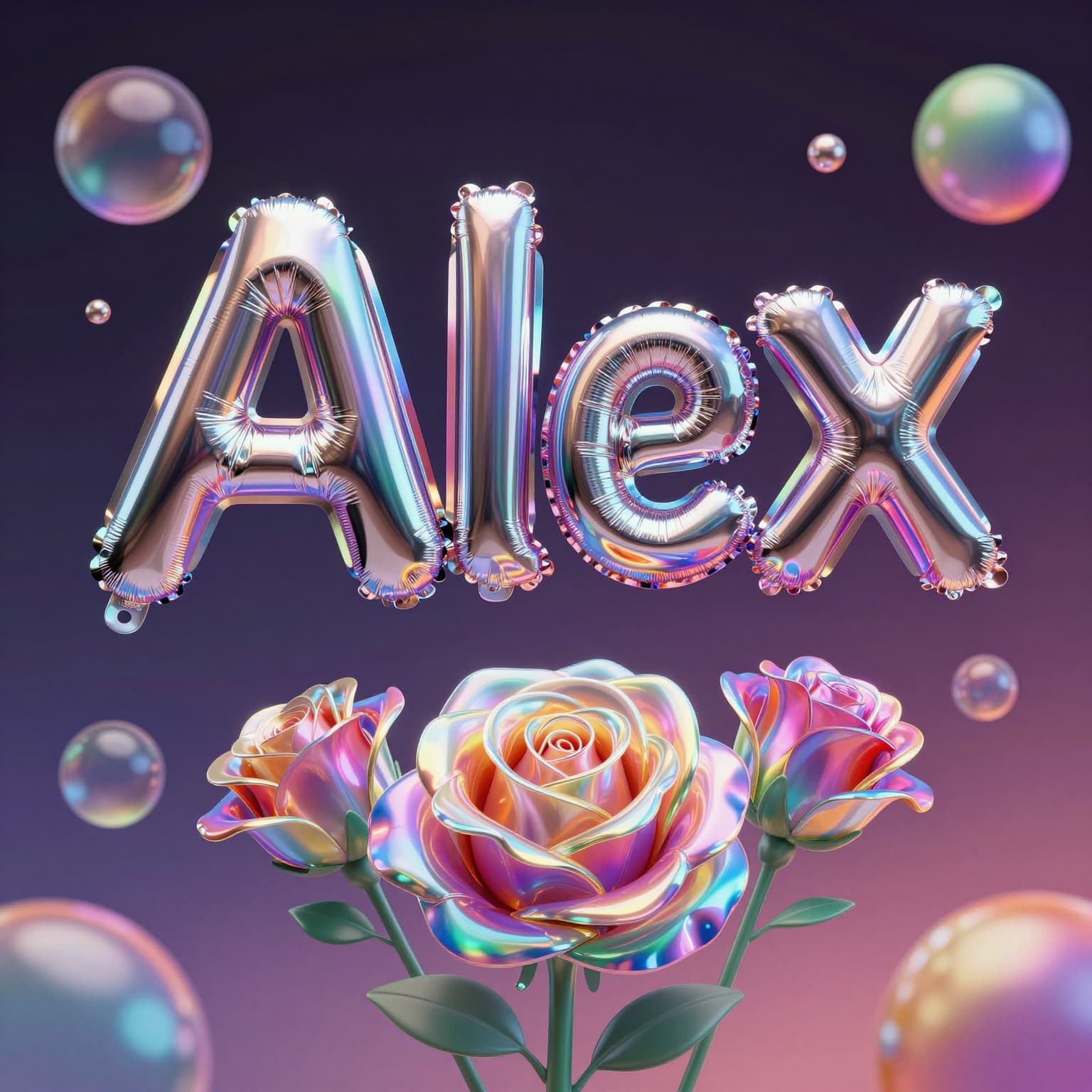 Alex - Rainbow Chrome